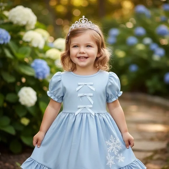 Pete & Lucy Ice Princess Dress | Elsa Vibes | Boutique- New!! - Picture 5 of 5